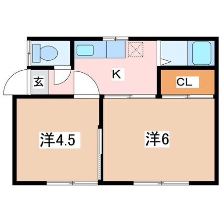 プチロワイヤルIの物件間取画像